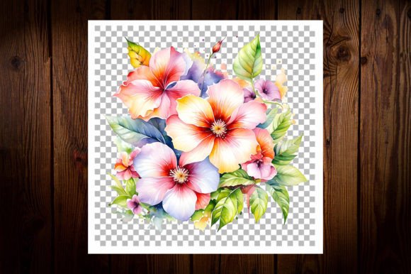 Beautiful Watercolor Hibiscus Graphic: A Fresh Editorial Illustration for Bloggers and Digital Publishers