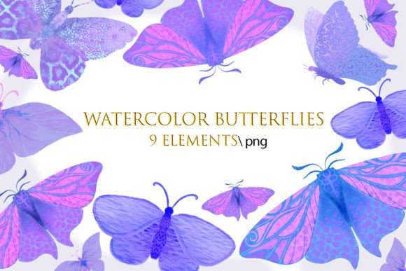 h1Watercolor Butterflies Clipart for Creative Sellers and Digital Product Makers/h1