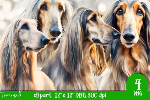 Watercolor Afghan Hound Clipart for Real Crafting: A Crafter’s Honest Review