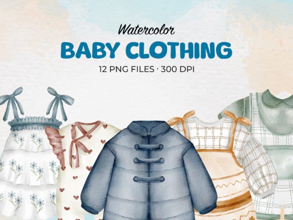 Watercolor Baby Clothing Clip Art: A Designer’s Honest Review