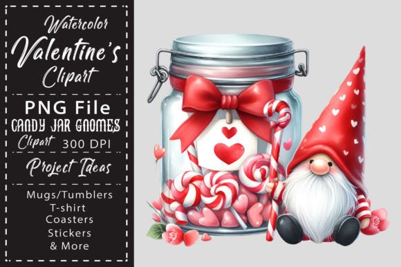 Watercolor Candy Jar Gnomes Illustrations: A Brand Designer’s Review