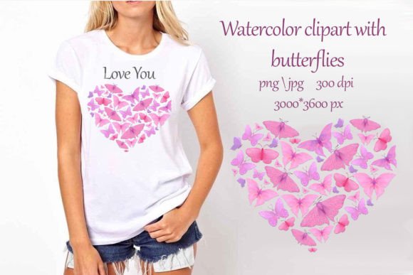 Watercolor Clipart Butterflies: A Delicate Touch for Editorial & Blog Illustrations