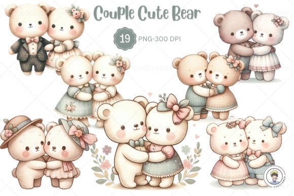Watercolor Couple Cute Bear Clipart: A Designer’s Real-World Review