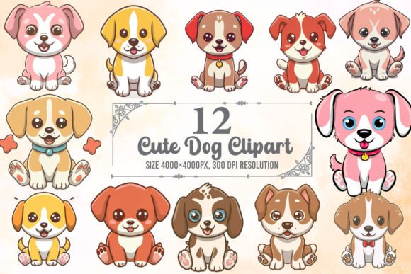 Watercolor Cute Dog Clipart Bundle: A Brand Designer’s Review for Marketing & Illustrations