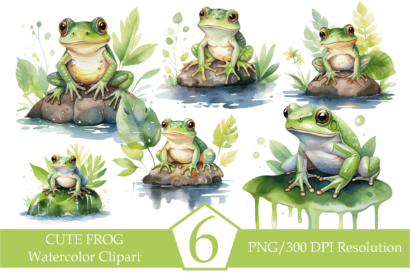 Watercolor Frog PNG: Cute Design, Real Embroidery Test